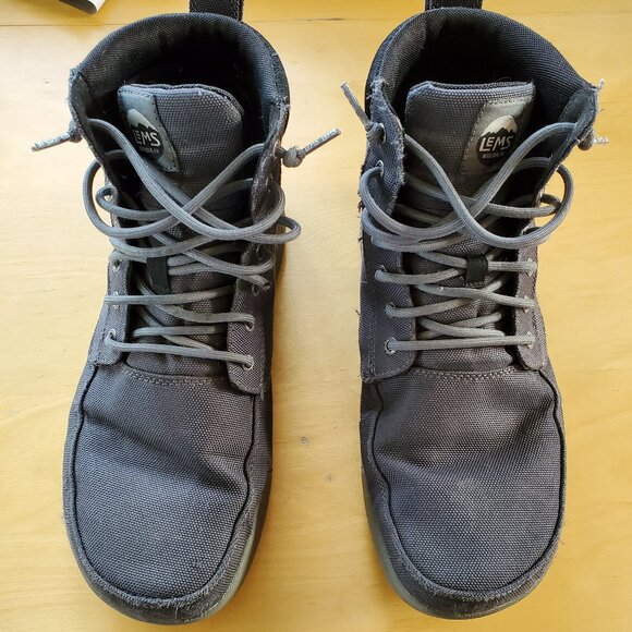 Lems Boulder Boot Summit Waterproof Mens 12 Color: Nitro (Gray) - Picture 5 of 11